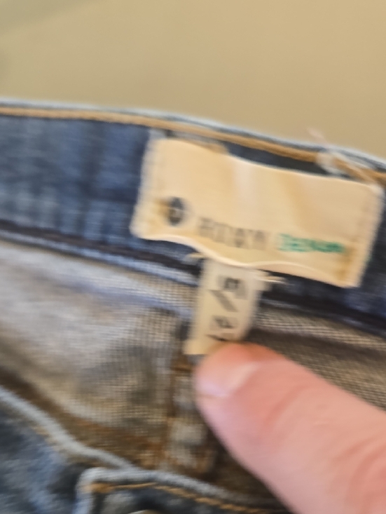 Roxy Light Blue Denim Jeans with Leather Logo Patch - Picture 8 of 12